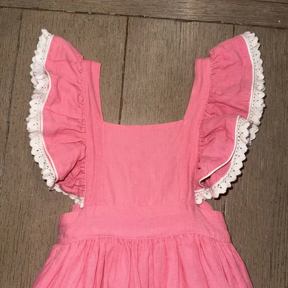 Well Dressed Wolf “Naomi” Azalea pink long maxi dress 3T
